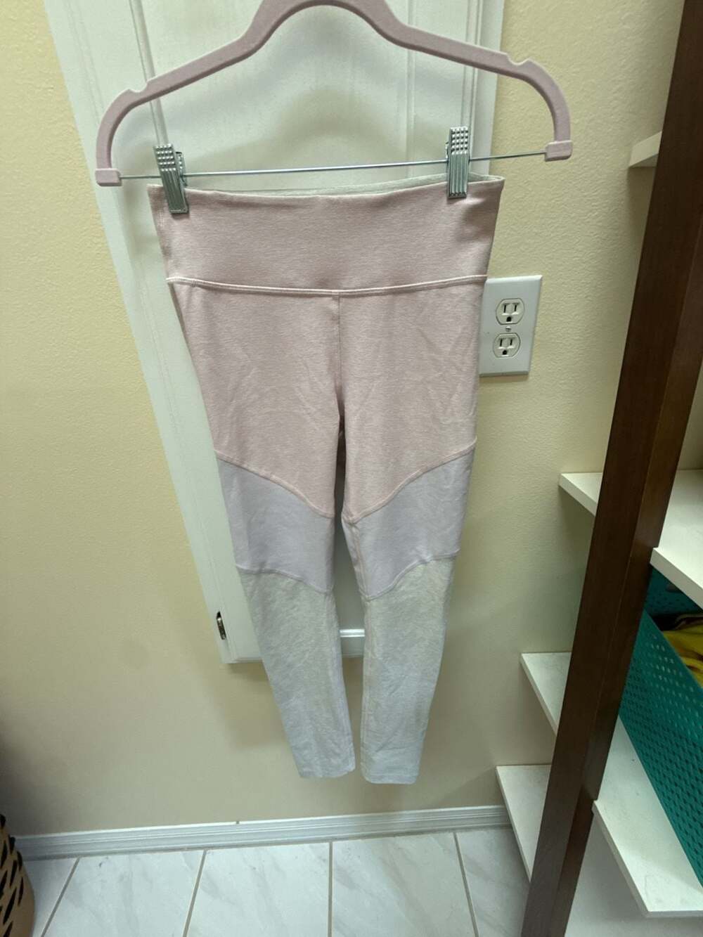 Outdoor Voices Springs 7/8 Tri-Tone Colorblock Leggings